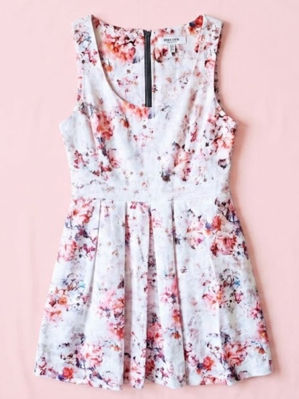 Water Colour Floral Dress